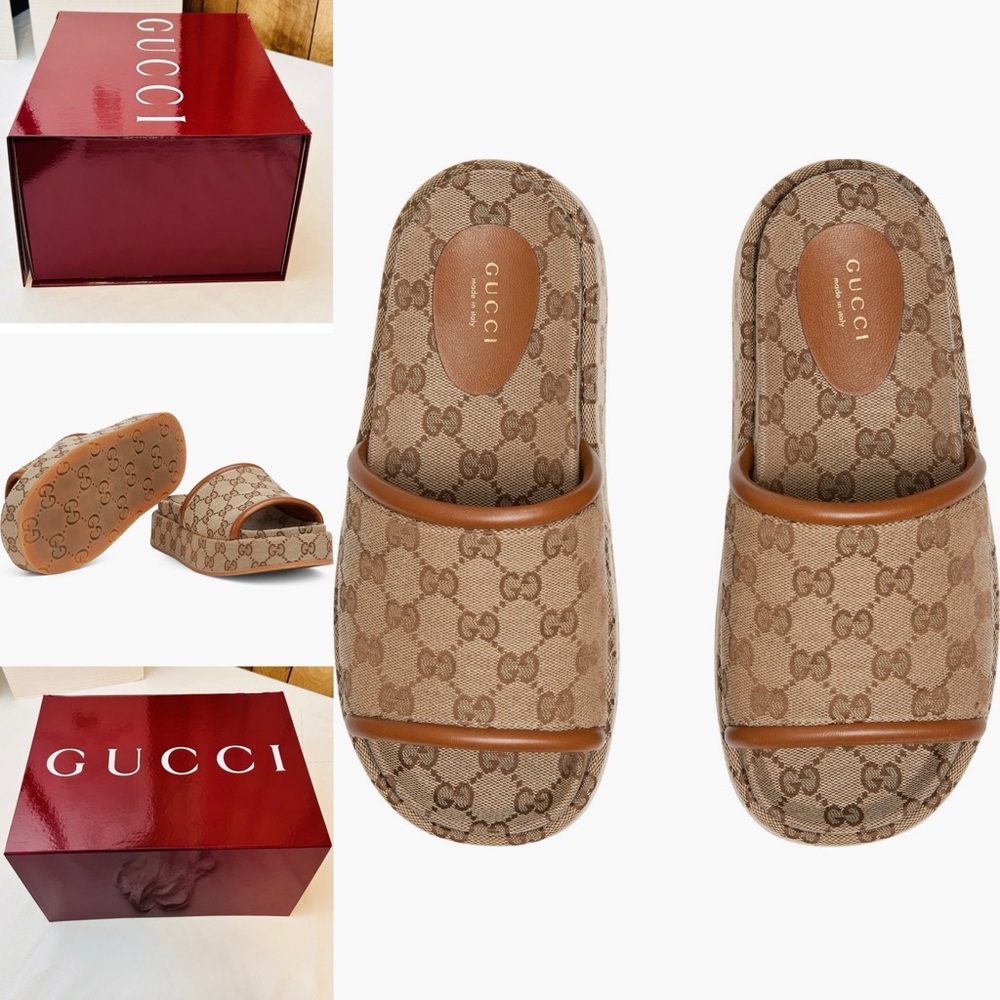 ♦️Gucci Clarice Platform Slide | Brand New with Box | Size 10US / 40 EU | Italy✅